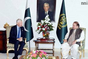Dominic  Barton, Global Managing Director McKinsey called on Prime Minister  Muhammad Nawaz Sharif at PM House in Islamabad on Tuesday.