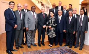 Pakistan’s Ambassador to the UN, Maleeha Lodhi hosted a dinner in honour of Edmond Mulet, Chief of Staff to the UN Secretary General, attended by Ambassadors of Saudi Arabia, Mexico, Argentina, Kenya, Afghanistan, South Africa, Angola and Sri Lanka at Pakistan House in New York on Thursday. 