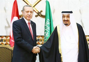 Turkey and Saudi Arabia