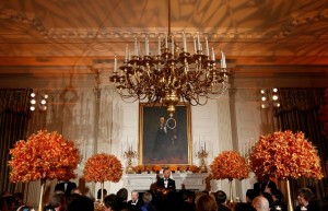 US President Barack Obama addressing at the dinner reception of National Governors  Association in Washington.