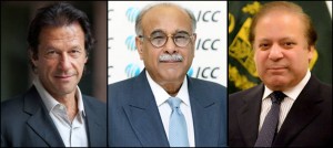 najam sethi imran nawaz sharif