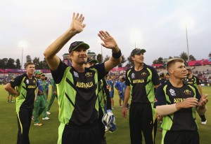 during the ICC WT20 India Group 2 match between Pakistan and Australia at I.S. Bindra Stadium on March 25, 2016 in Mohali, India.