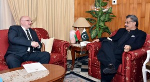  Ambassador of Belarus, Andre G. Ermolovich called on Federal Minister for Industries & Production Ghulam Murtaza Khan Jatoi in Islamabad on Thursday.