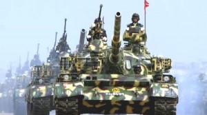 Chinese-armor-on-parade