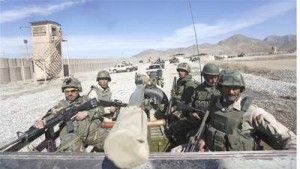 No peace talks until  foreign troops gone 