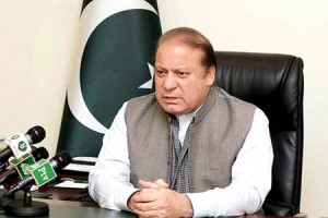 An handout picture released by the Pakistan Press Information Department (PID) on March 28, 2016, shows Pakistan's Prime Minister Nawaz Sharif addressing the nation at his office in Islamabad. Pakistan's army launched raids and arrested suspects after a Taliban suicide bomber targeting Christians over Easter killed 72 people including many children in a park crowded with families. / AFP / PAKISTAN PRESS INFORMATION DEPARTMENT / Handout / RESTRICTED TO EDITORIAL USE - MANDATORY CREDIT "AFP PHOTO / PAKISTAN PRESS INFORMATION DEPARTMENT / HANDOUT - NO MARKETING NO ADVERTISING CAMPAIGNS - DISTRIBUTED AS A SERVICE TO CLIENTS