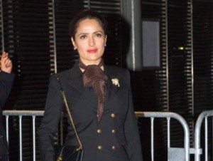 Salma, Matthew join Bollywood stars in Dubai