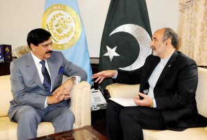 Ambassdor of Iran Mehdi Honardoost called on Lt. Gen (R) Naseer Khan Janjua National Security Adviser at Prime Minister’s Secretariat in Islamabad on Friday.