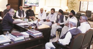 Sikh Cummuity with IGP