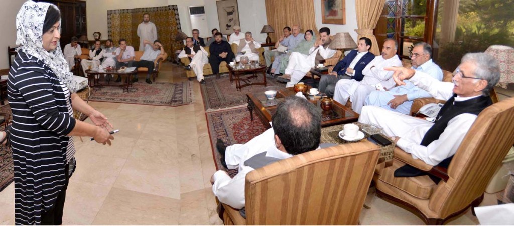 KP Govt, opposition parties on same page over CPEC: Parvez Khattak