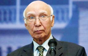 Peace talk with India must resume: Sartaj
