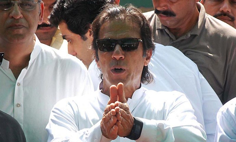 People are fed up of the era of  corruption, loot, exploitation & family politics of rulers: Imran