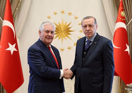 Tillerson tells frustrated Turks:  U.S. faces tough choices in Syria