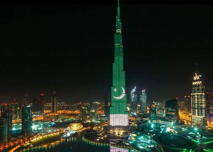 DG ISPR thanks UAE authorities for Burj Khalifa spectacle
