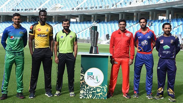 Trophy for PSL 4 unveiled in Dubai