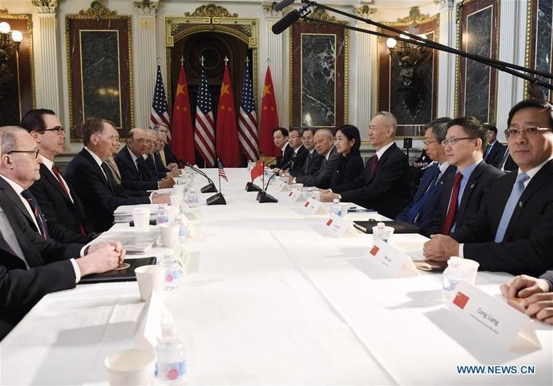 China, U.S. kick off new round of high-level trade talks in Washington
