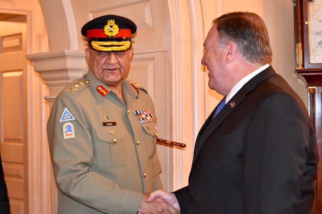 Pompeo, COAS agree local strategy needed to end Afghan conflict