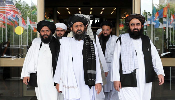An 11-member delegation of Afghan Taliban under the leadership of Mullah Baradar arrives in Islamabad