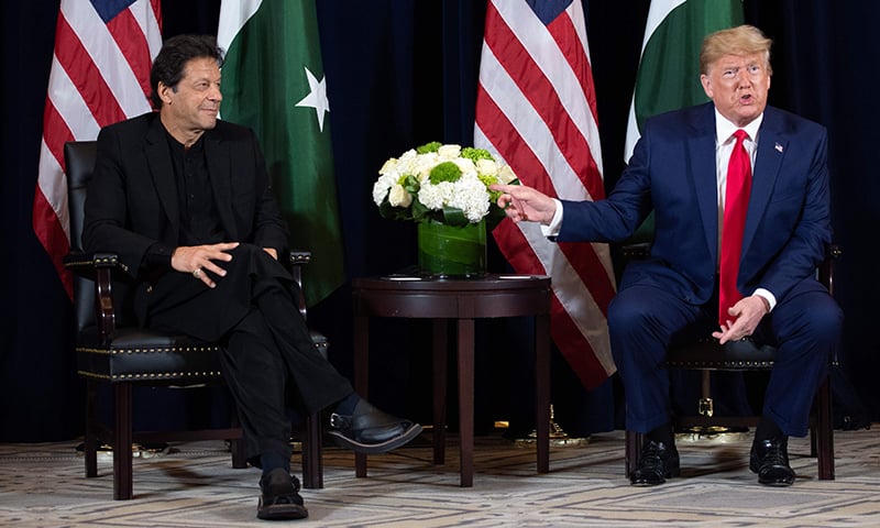 Trump meets ‘friend’ Imran Khan, again offers mediation on Kashmir issue