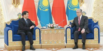 Kazakh President receives Special Representative of Chinese govt on Eurasian Affairs