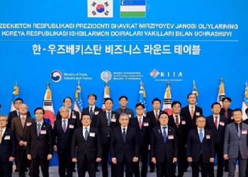 Shavkat Mirziyoyev meets  with representatives of business  circles of South Korea