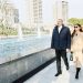 President, First Lady visit renovated Nizami Ganjavi Park