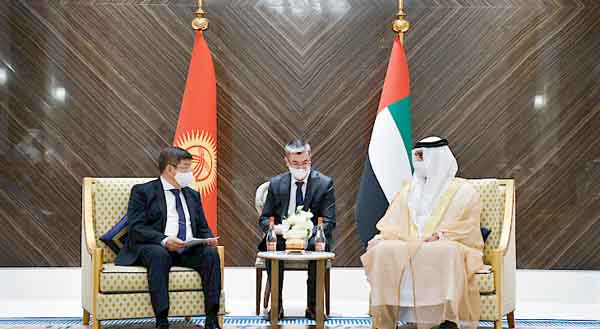 Topical issues of bilateral co-op between Kyrgyzstan, UAE debated