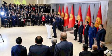 State reception held in the year of 30th anniversary of Kyrgyzstan’s independence