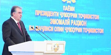 Emomali Rahmon  Delivers Annual Address  to the Supreme Assembly