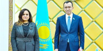 Senate Speaker meets with Egyptian ambassador to Kazakhstan