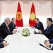 Kyrgyz President  receives Chairman of  EEC Board Myasnikovich
