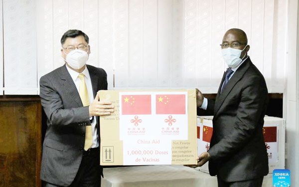 Mozambique receives  another batch of COVID-19 vaccines from China