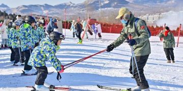 The center of the global winter sports industry is moving to China