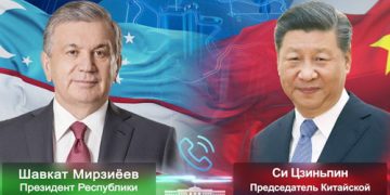 Chinese, Uzbek Presidents exchange congratulations on 30th anniversary of diplomatic ties