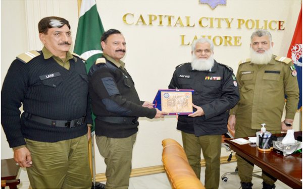 A 21-member delegation attending ‘Post Promotion Supervisory Course’ from Police Training College Chung, visitsCapital City Police Hqrs