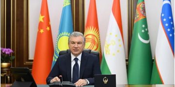 President of Uzbekistan attends Central Asia – China Online Summit