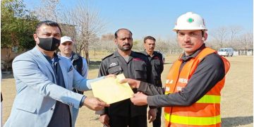 EDM personnel were given advanced firefighting, rescue and first aid training on the directives of Chairman CDA & MCI Administrator