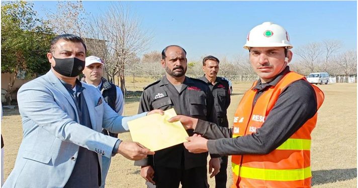 EDM personnel were given advanced firefighting, rescue and first aid training on the directives of Chairman CDA & MCI Administrator