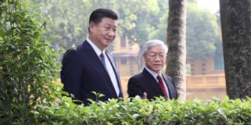 Xi Jinping, Trong  exchange Spring Festival greetings