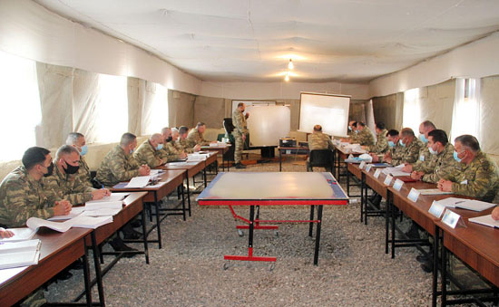 Azerbaijan: Army holds command-staff drills