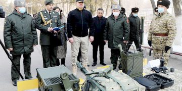 Armed Forces of Kyrgyzstan receive military equipment