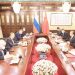 Chinese FM meets visiting Russian FM