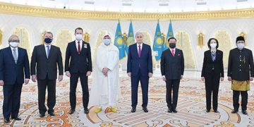 President Tokayev receives credentials from Foreign Ambassadors