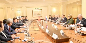 Kyrgyzstan: Speakers Talant Mamytov, Valentina Matvienko discuss topical co-op issues