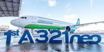 Uzbekistan Airways receives the first A321LR airplane