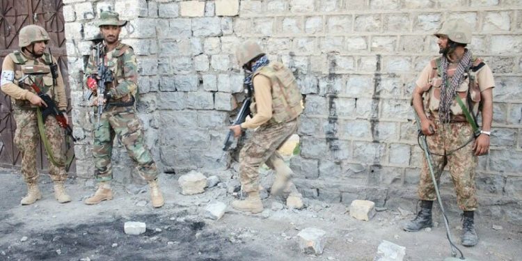 13 terrorists killed,7 security personnel martyred in Panjgur and Naushki: ISPR