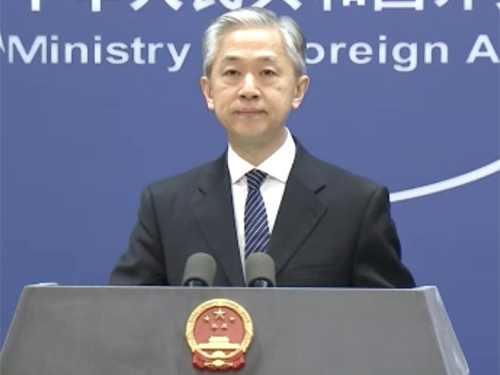 China calls for calm, restraint and dialogue to ease Ukraine tensions