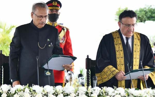 Justice Umar Ata Bandial sworn-in as 28th CJP