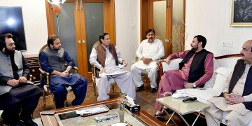 Egyptian President, UK PM hold talks