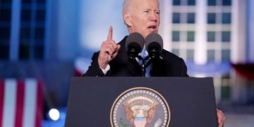Biden says Putin ‘cannot remain in power’ in fiery speech on Ukraine war